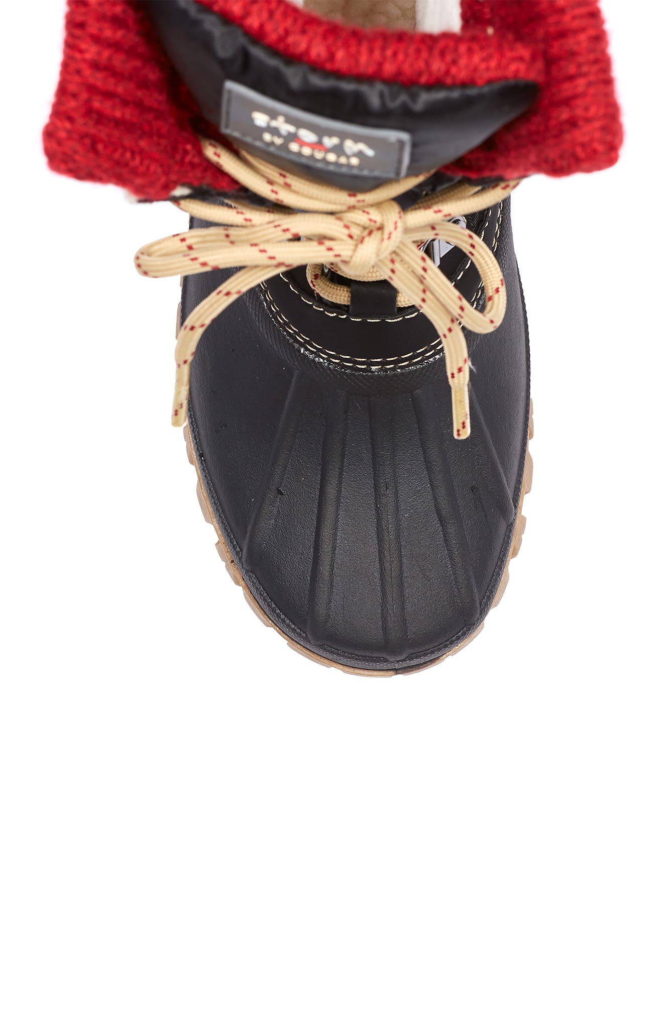 Cougar Creek Waterproof Faux Shearling Lined Snow Boot, Alternate, color, 