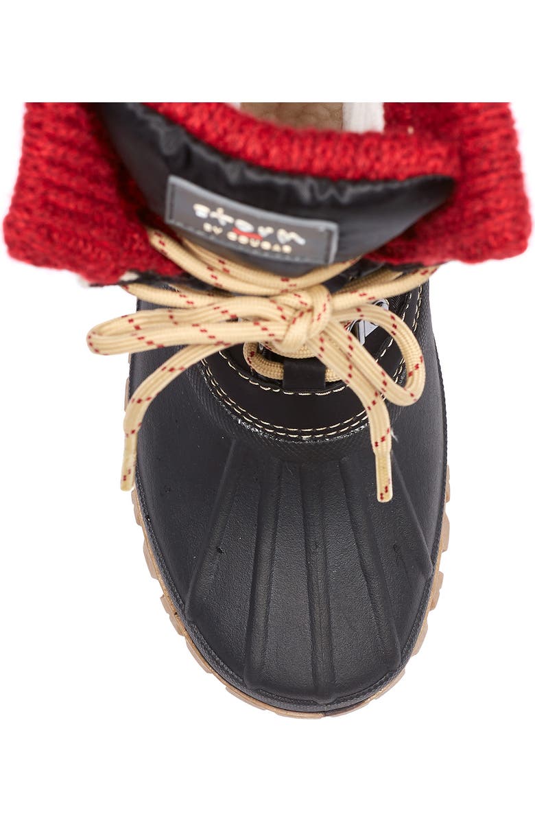 Cougar Creek Waterproof Faux Shearling Lined Snow Boot, Alternate, color,