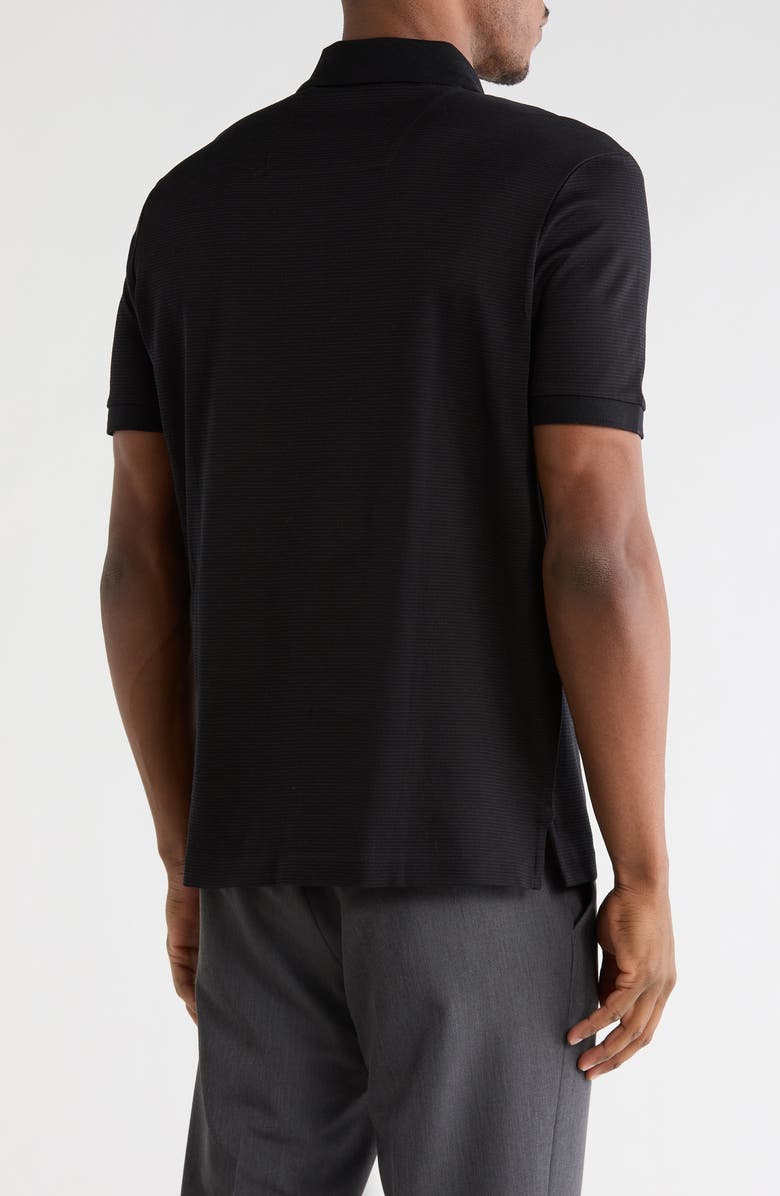 BOSS Parlay Cotton Polo, Alternate, color, Black