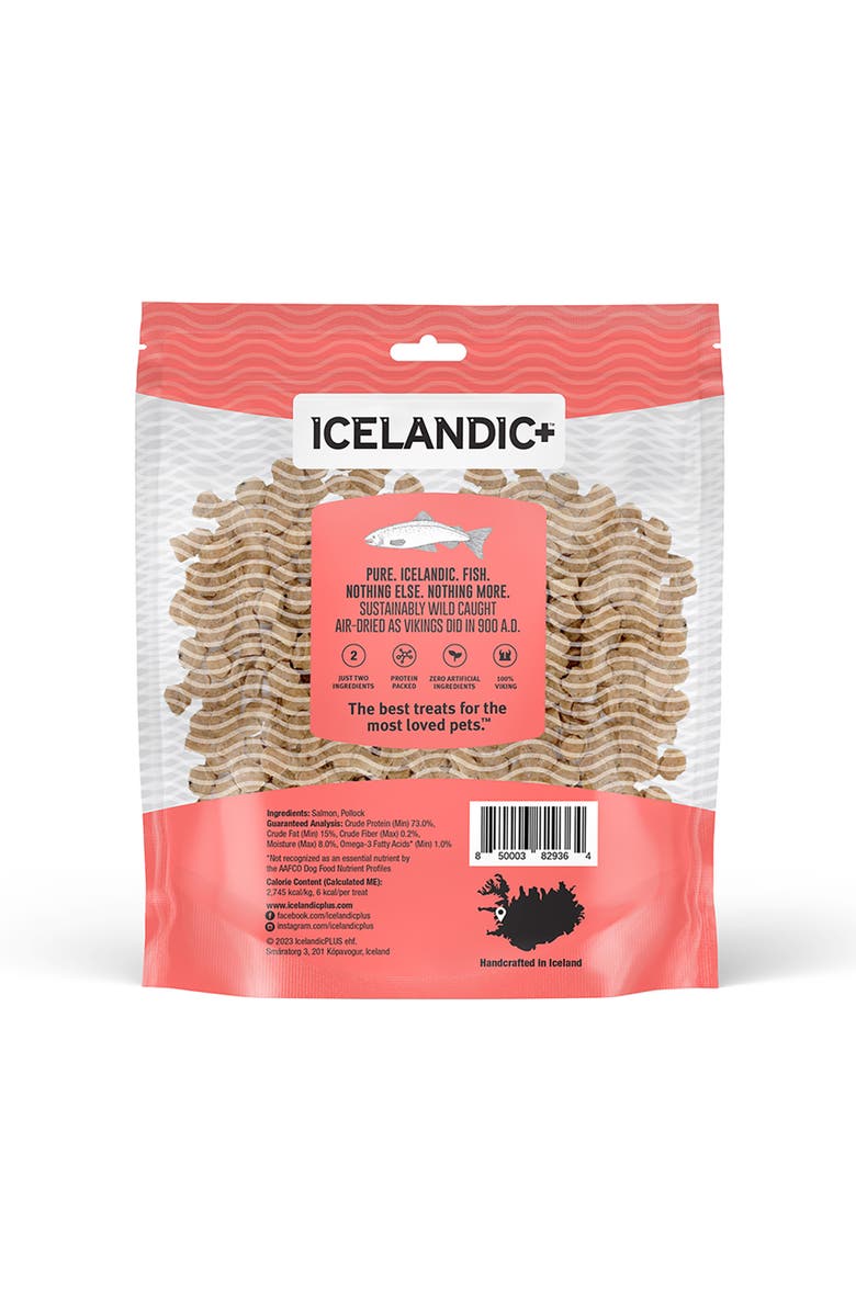 ICELANDIC+ Salmon 9Oz Dog Treats, For Training & Small Dogs, Alternate, color, Multicolored