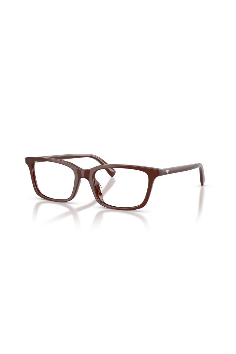53mm Cat Eye optical glasses, Main, color, Brown