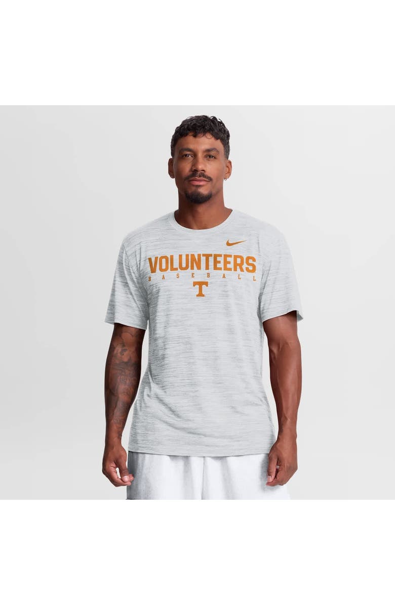 Nike Men's Nike White Tennessee Volunteers Dugout Velocity Dri-FIT T-Shirt, Main, color, White