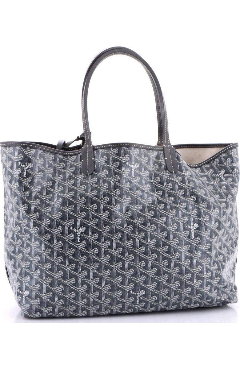 Pre-Owned Goyard Saint Louis Tote Coated Canvas PM, Alternate, color, Gray
