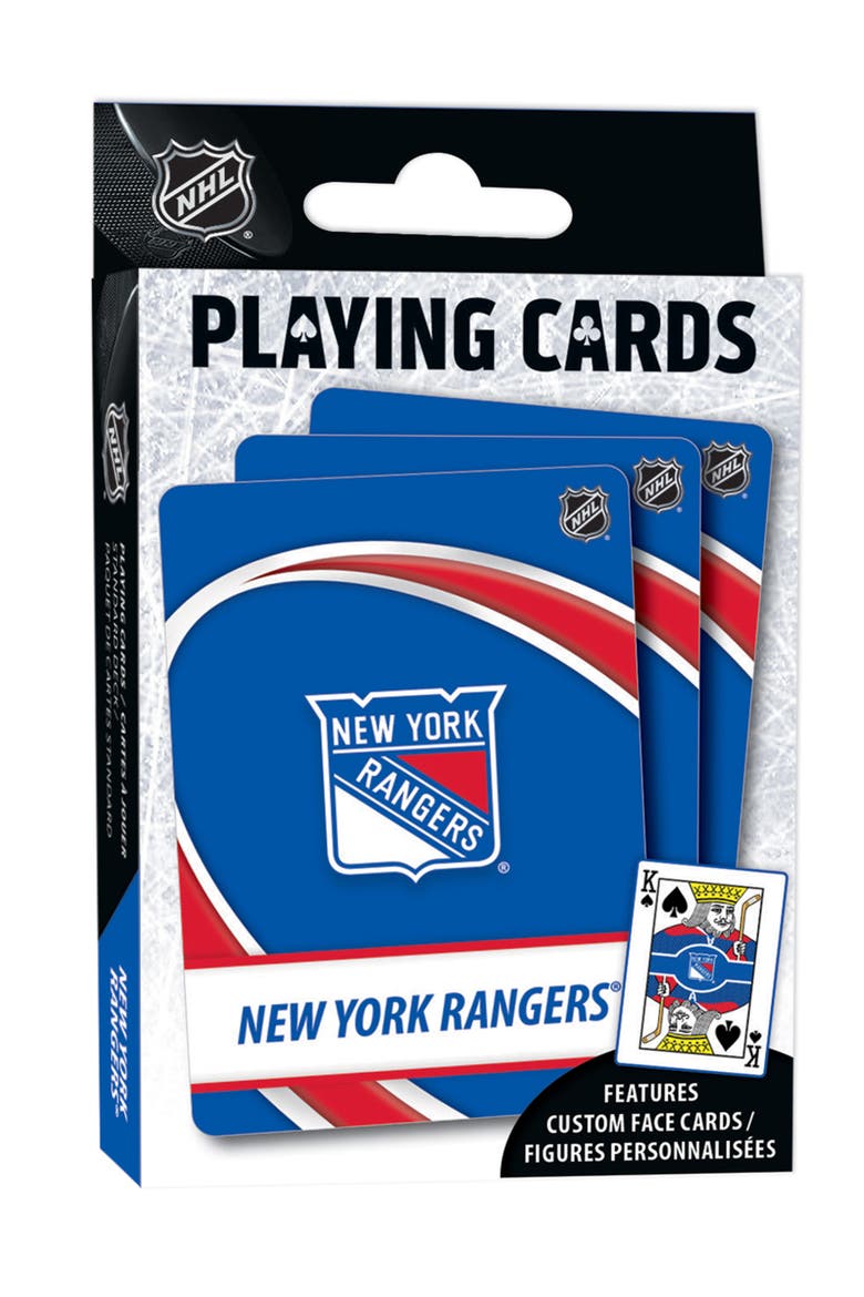 New York Rangers Playing Cards, Main, color, Multicolor