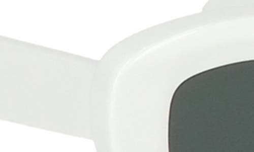 Cult Gaia X Thierry Lasry Jazz 47mm Oval Sunglasses In White