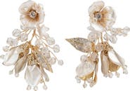 MacRae & Co. Falling Flowers Drop Earrings