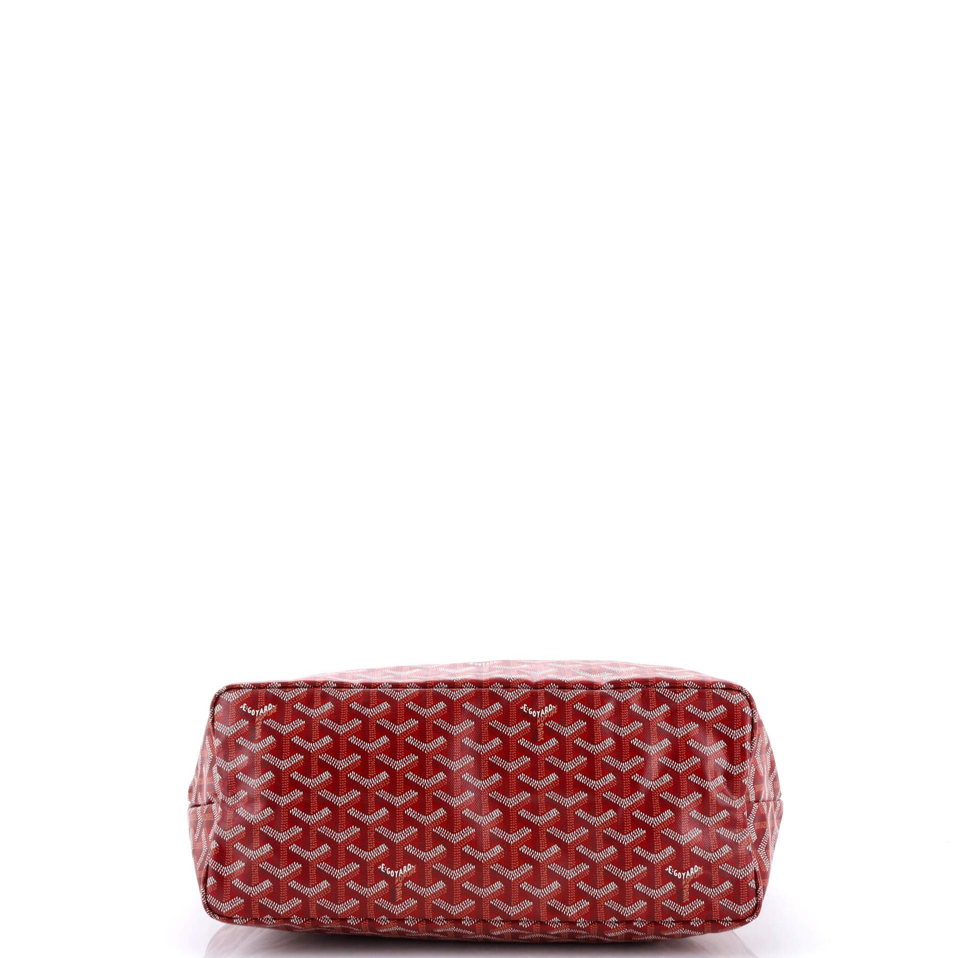 Pre-Owned Goyard Saint Louis Tote Coated Canvas PM, Alternate, color, Red