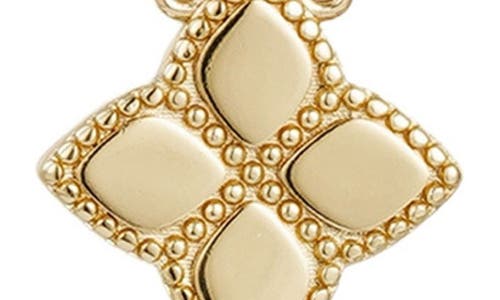 Adornia Pointed Clover Pendant Necklace