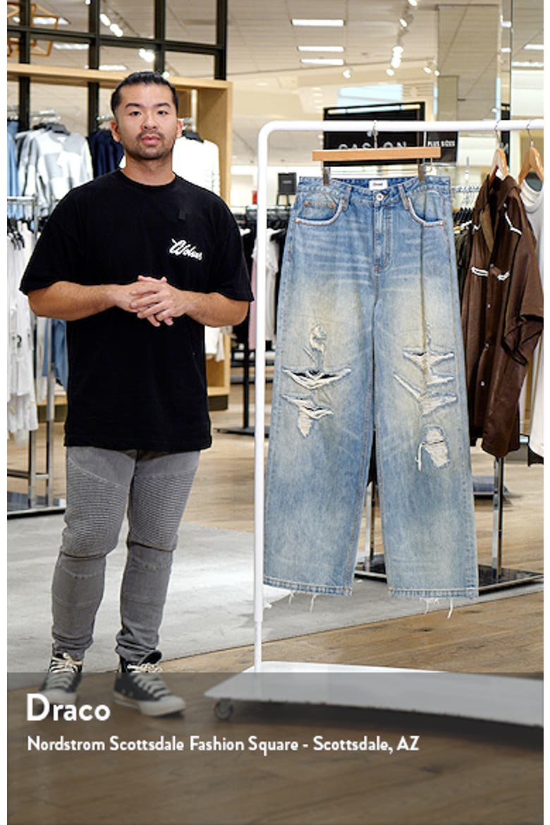 Baggy Rip & Repair Jeans video
