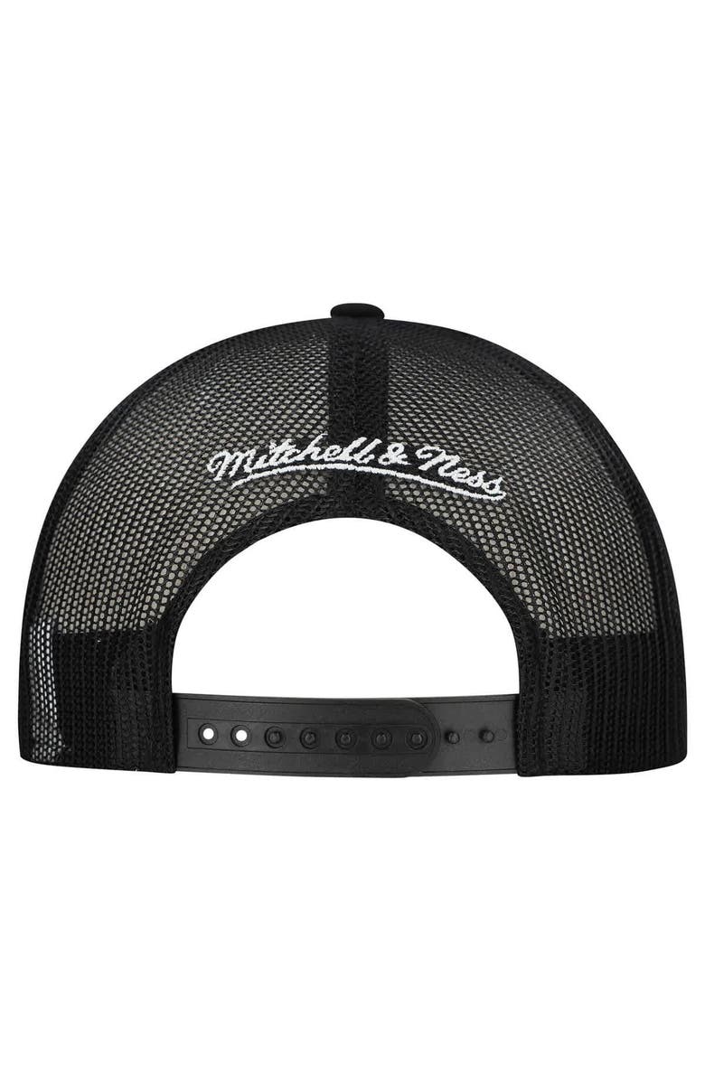 Mitchell & Ness Men's Mitchell & Ness White/Black Pittsburgh Penguins Gridlock Trucker Adjustable Hat, Alternate, color, White