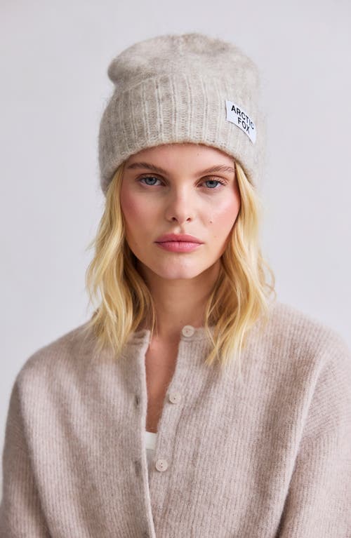 Arctic Fox & Co. Arctic Fox & Co The Mohair & Merino Wool Blend Beanie In Neutral