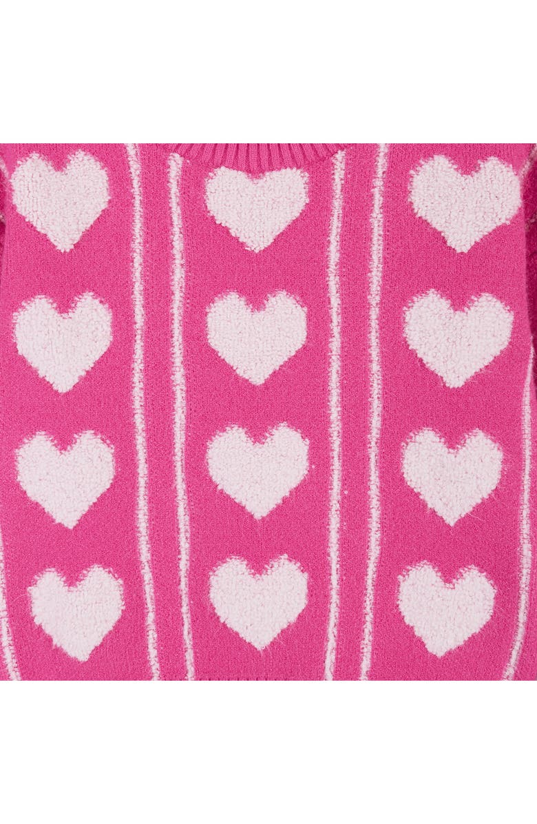 Andy & Evan Heart Chenille Sweater & Leggings Set, Alternate, color, 