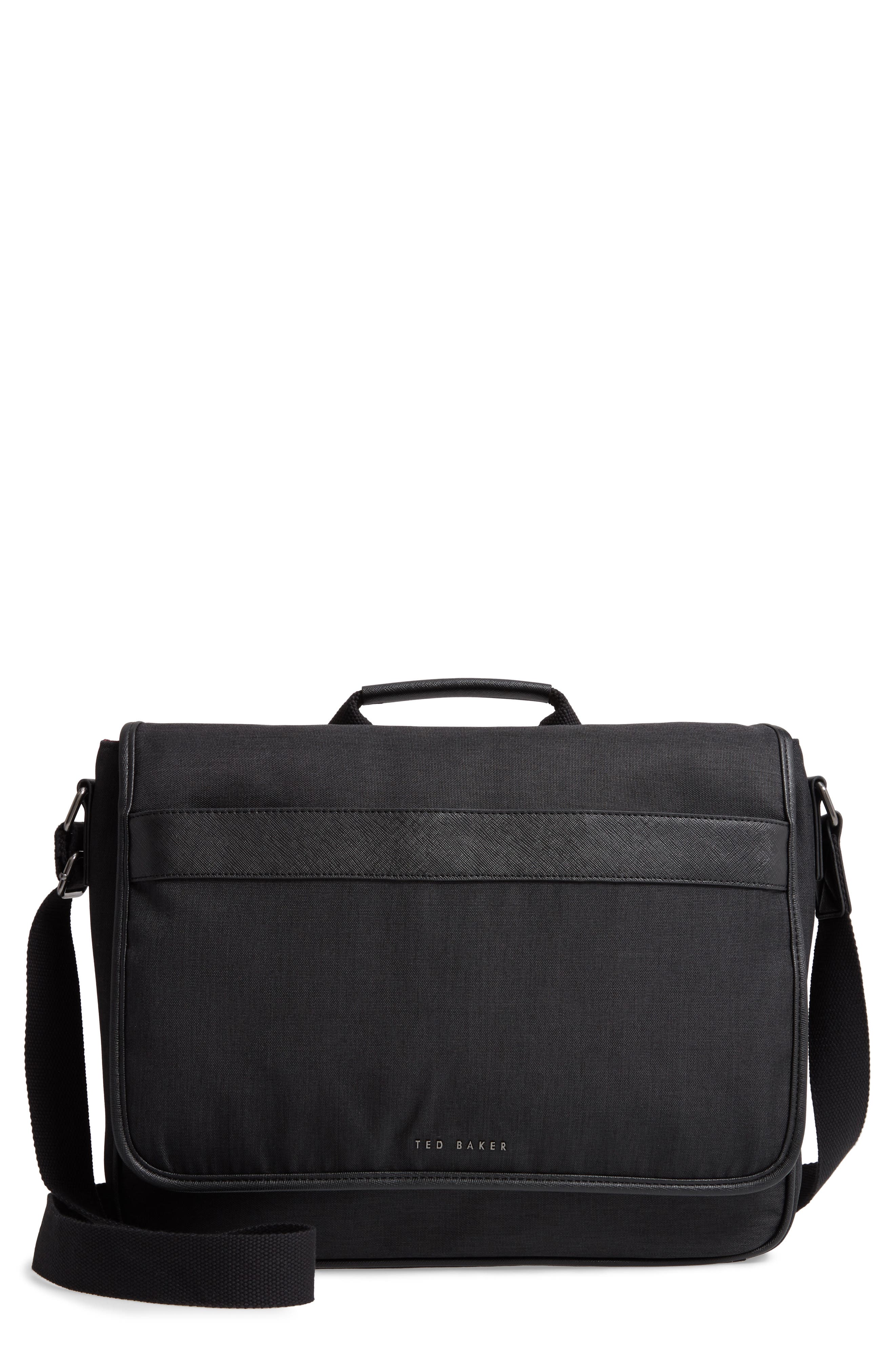 Ted Baker London Edds Messenger Bag, Main, color, 