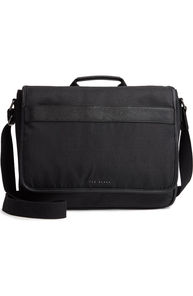 Ted Baker London Edds Messenger Bag, Main, color,