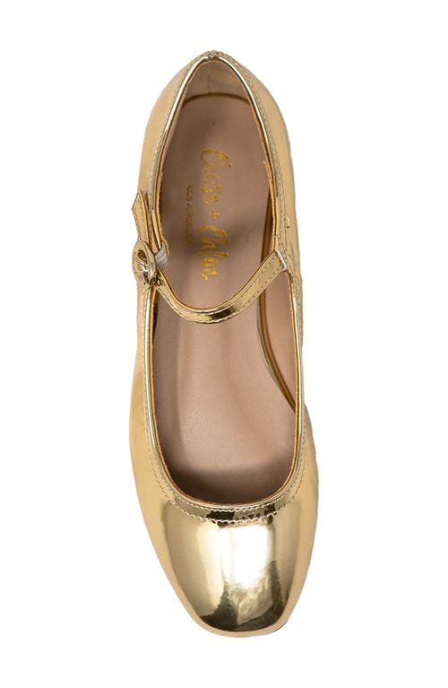 Shop Chase & Chloe Chase And Chloe Mary Jane Ballerina Flat