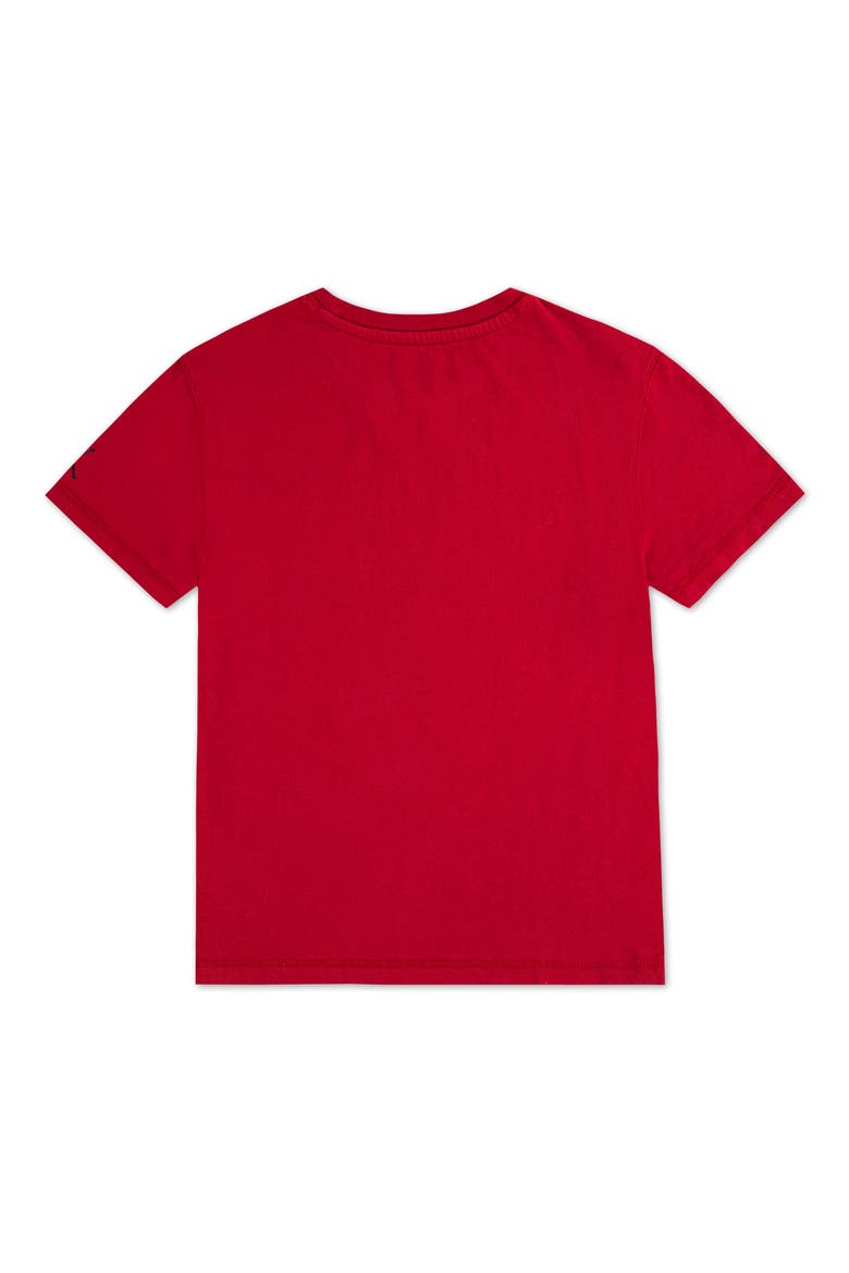 Kids' Elevate Wash T-Shirt, Alternate, color, GYM RED