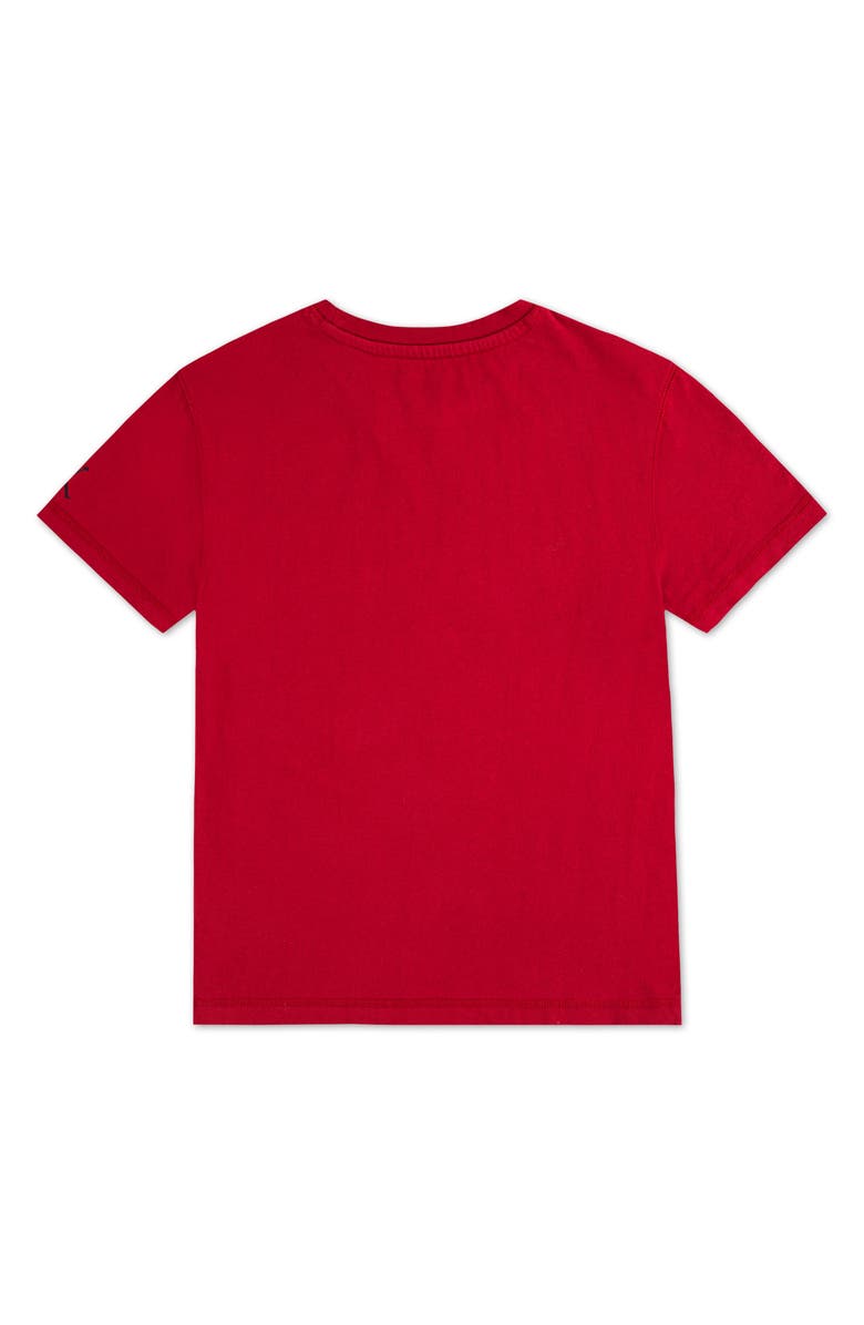 Jordan Kids' Elevate Wash T-Shirt, Alternate, color, Gym Red