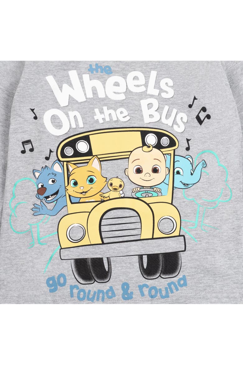 Boys' 2-Pack Long Sleeve T-Shirts, Alternate, color, JJ Heather Grey Blue
