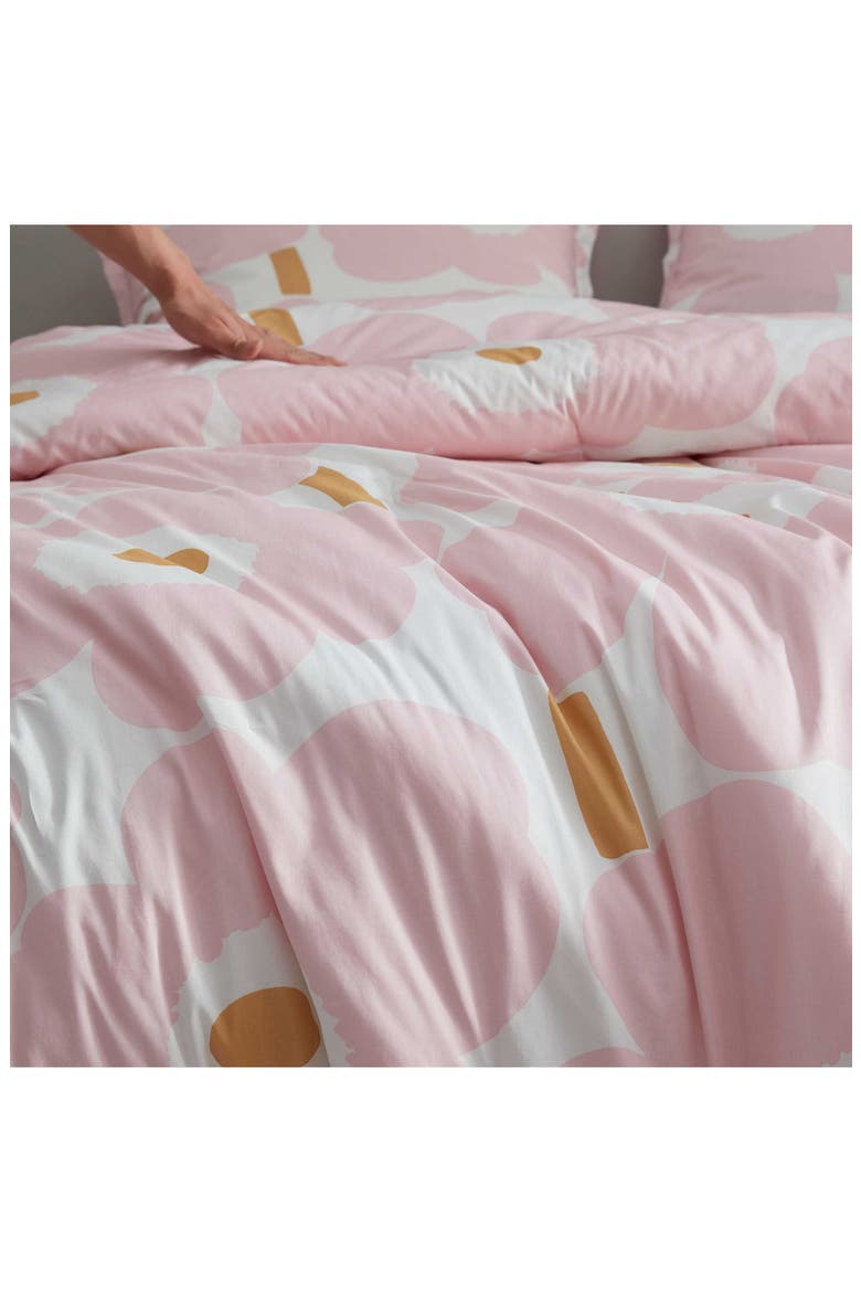 Unikko Comforter & Shams Set, Alternate, color, LIGHT PINK