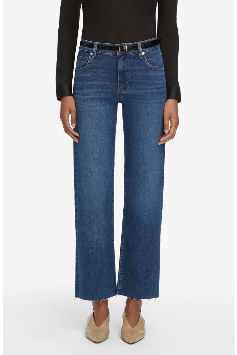 The Mellow Ankle Straight Leg Jeans, Main, color, ELIXIR RAW AFTER