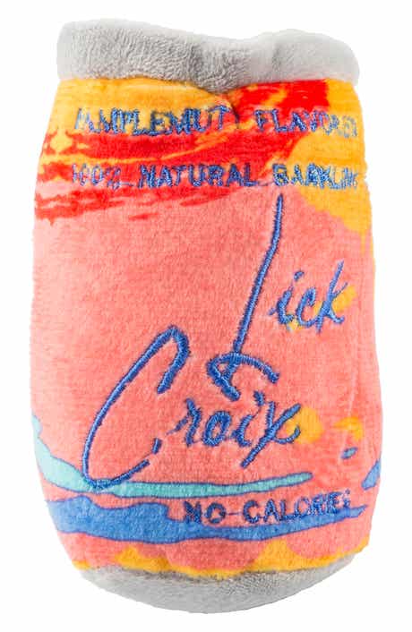 Haute Diggity Dog Lick Croix Pamplemutt Barkling Water Plush Dog Toy