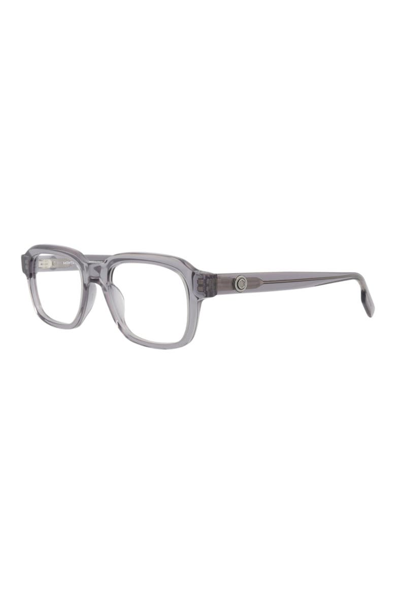 52mm Square Optical Glasses, Alternate, color, GREY TRANSPARENT