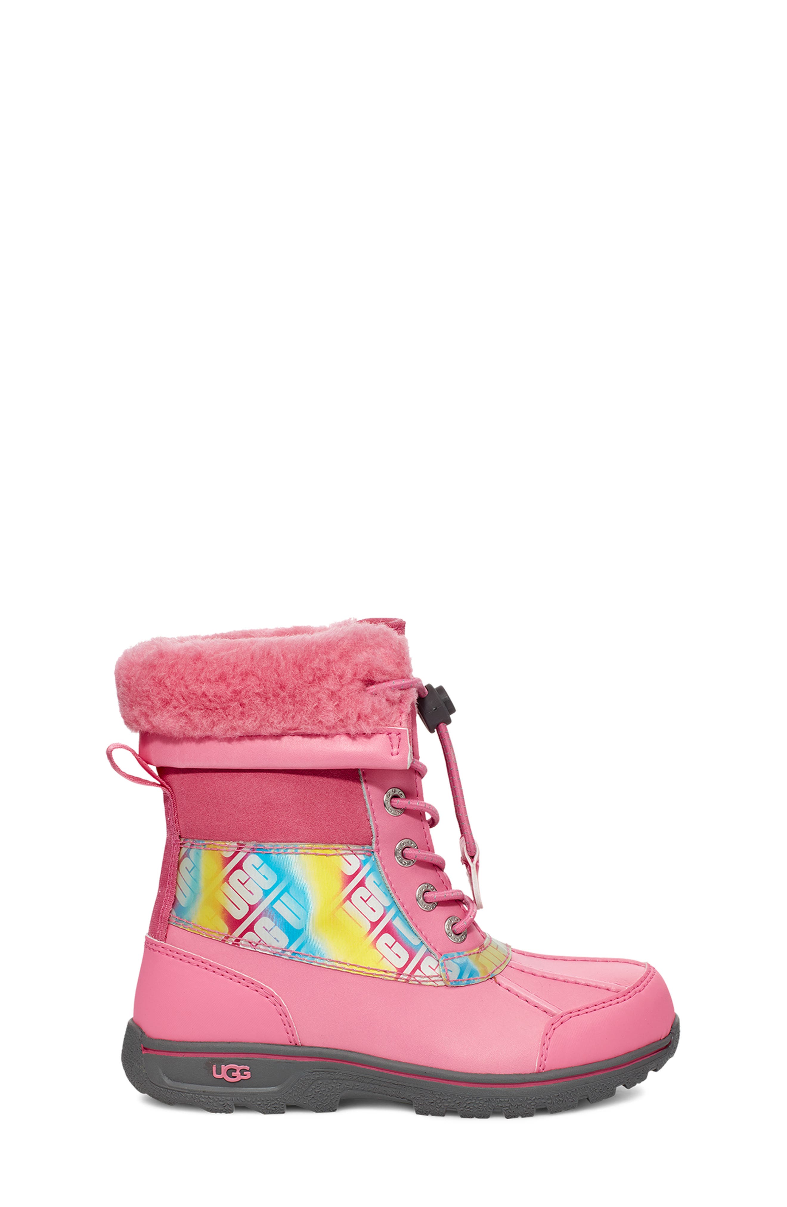 Butte II Waterproof Winter Boot, Alternate, color, PINK ROSE