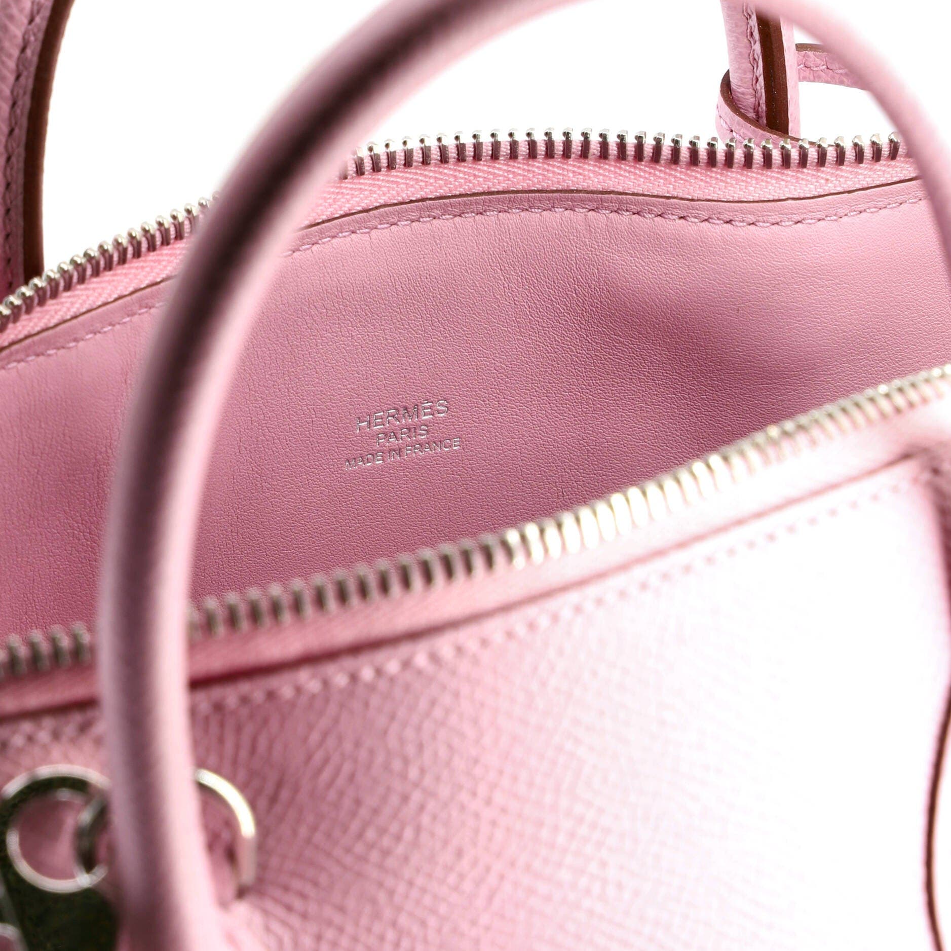 Pre-Owned Hermes Bolide 1923 Bag Epsom 25, Alternate, color, Mauve Sylvestre