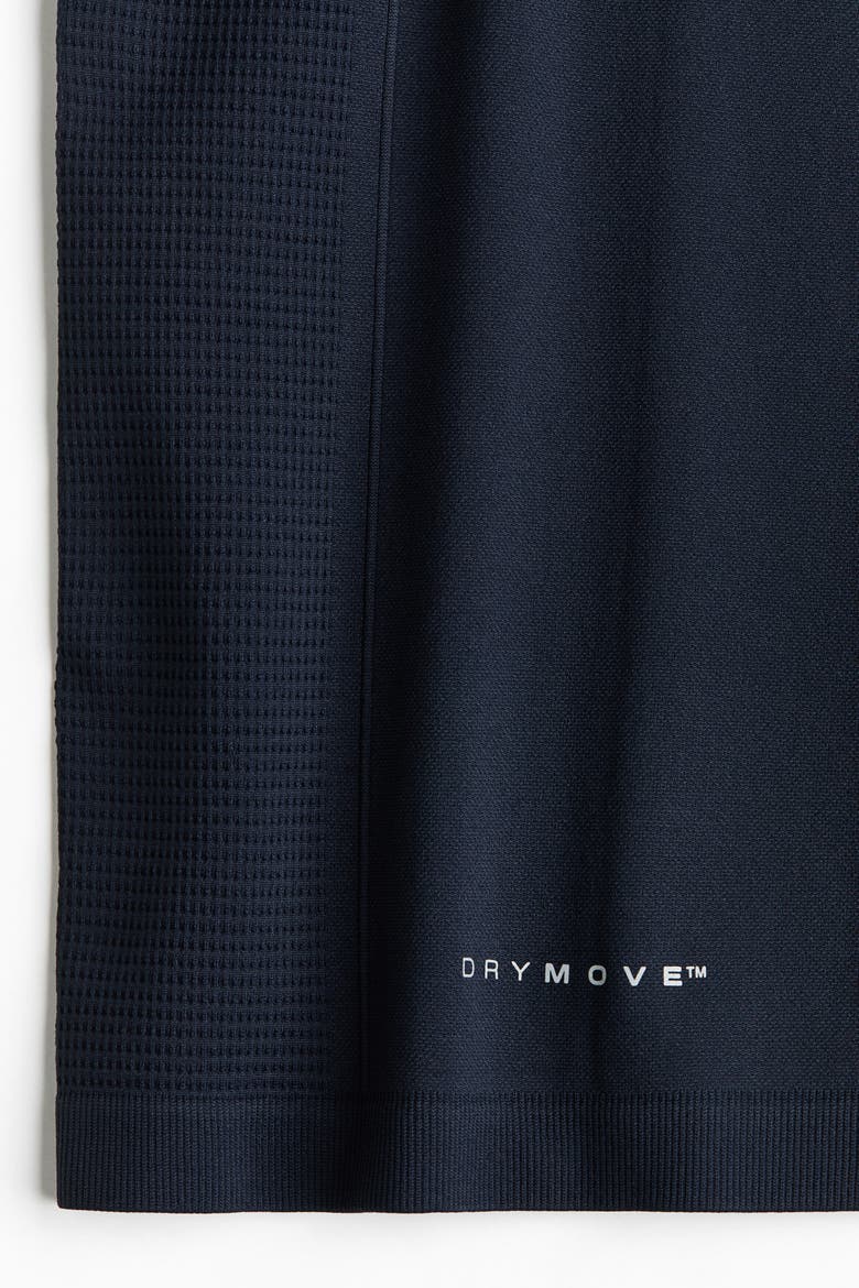 Regular Fit Tennis T-shirt With Drymove, Alternate, color, Navy blue