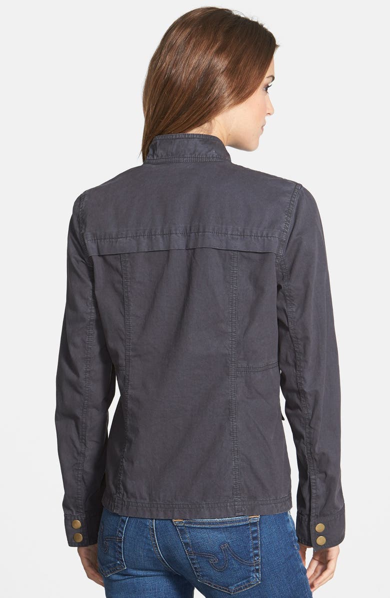 Caslon<sup>®</sup> Cotton Twill Utility Jacket, Alternate, color, 