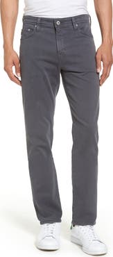 AG Everett Stretch Sateen Slim Straight Pants