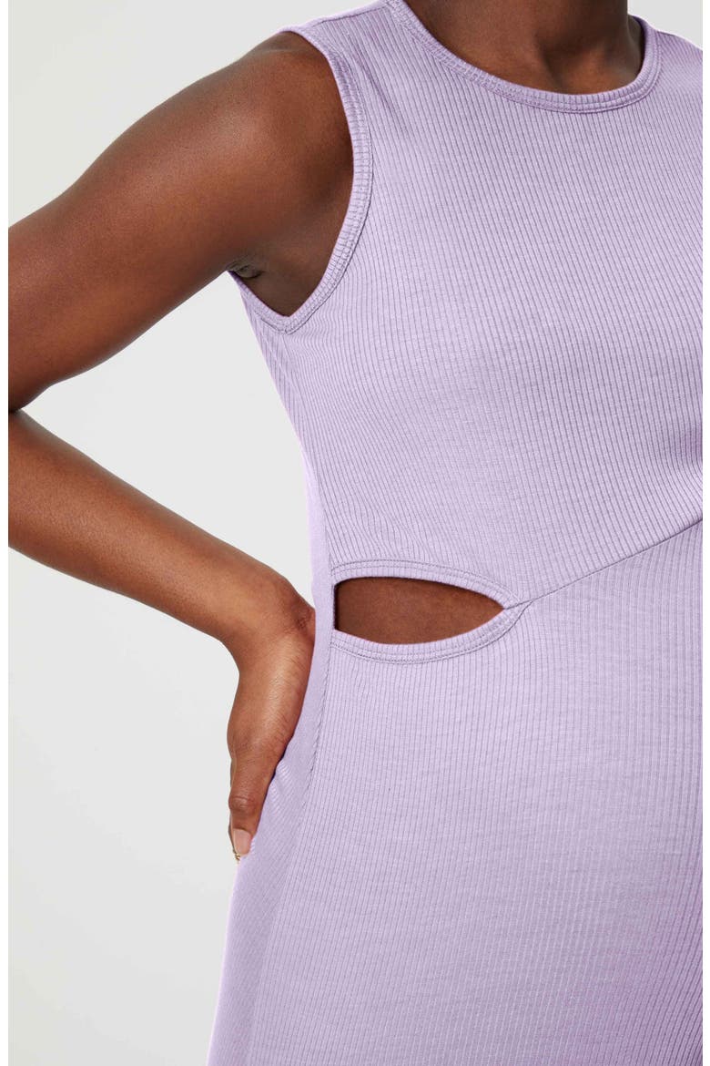 Cutout Maternity Maxi Dress, Alternate, color, LAVENDER