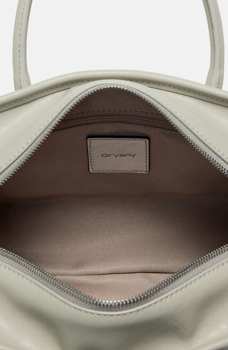 Oryany Claude Leather Satchel, Alternate, color, Foggy