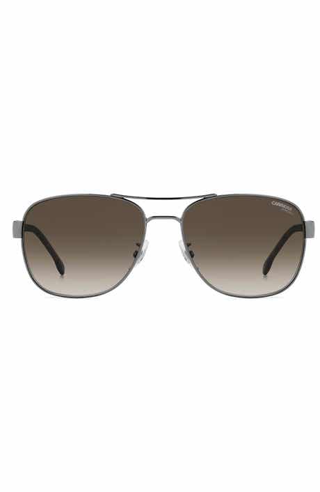 C Flex 60mm Gradient Rectangular Sunglasses