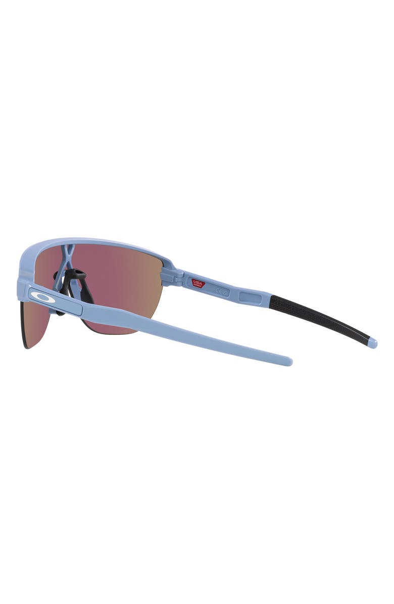 Oakley Corridor 42mm Semirimless Prizm<sup>™</sup> Shield Sunglasses, Alternate, color, Sapphire
