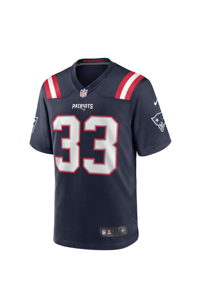 Nike Men's Nike Joejuan Williams Navy New England Patriots Game Jersey, Alternate, color, 