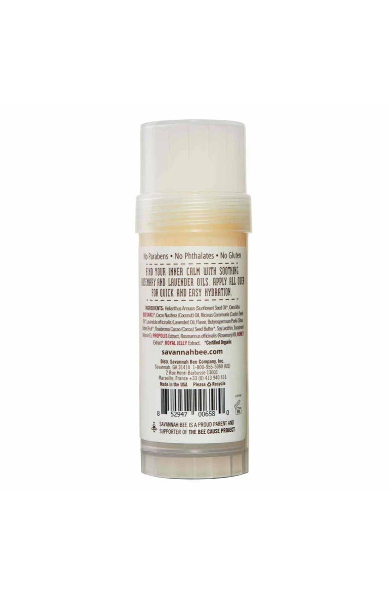 SAVANNAH BEE COMPANY Honey and Beeswax Body Balm - Rosemary Lavender 2oz, Alternate, color, NO COLOR
