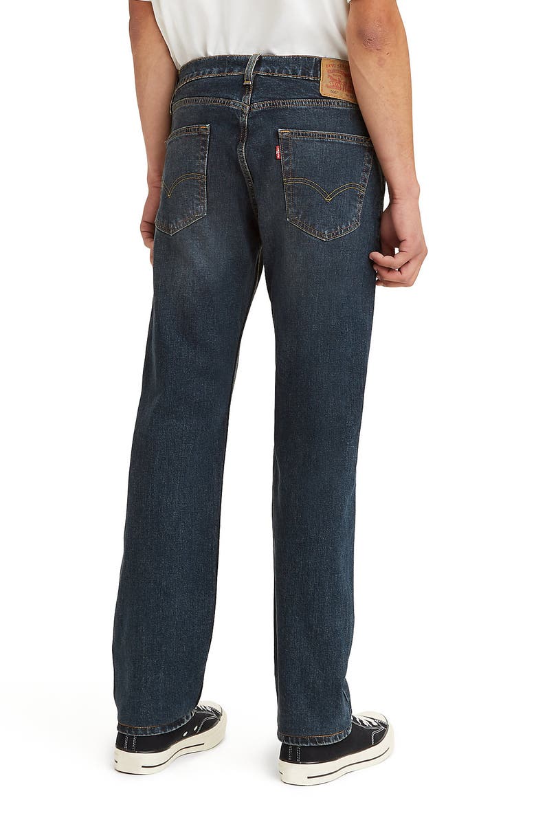Levi's<sup>®</sup> 505<sup>™</sup> Regular Fit Straight Leg Jeans, Alternate, color, Flying Bird