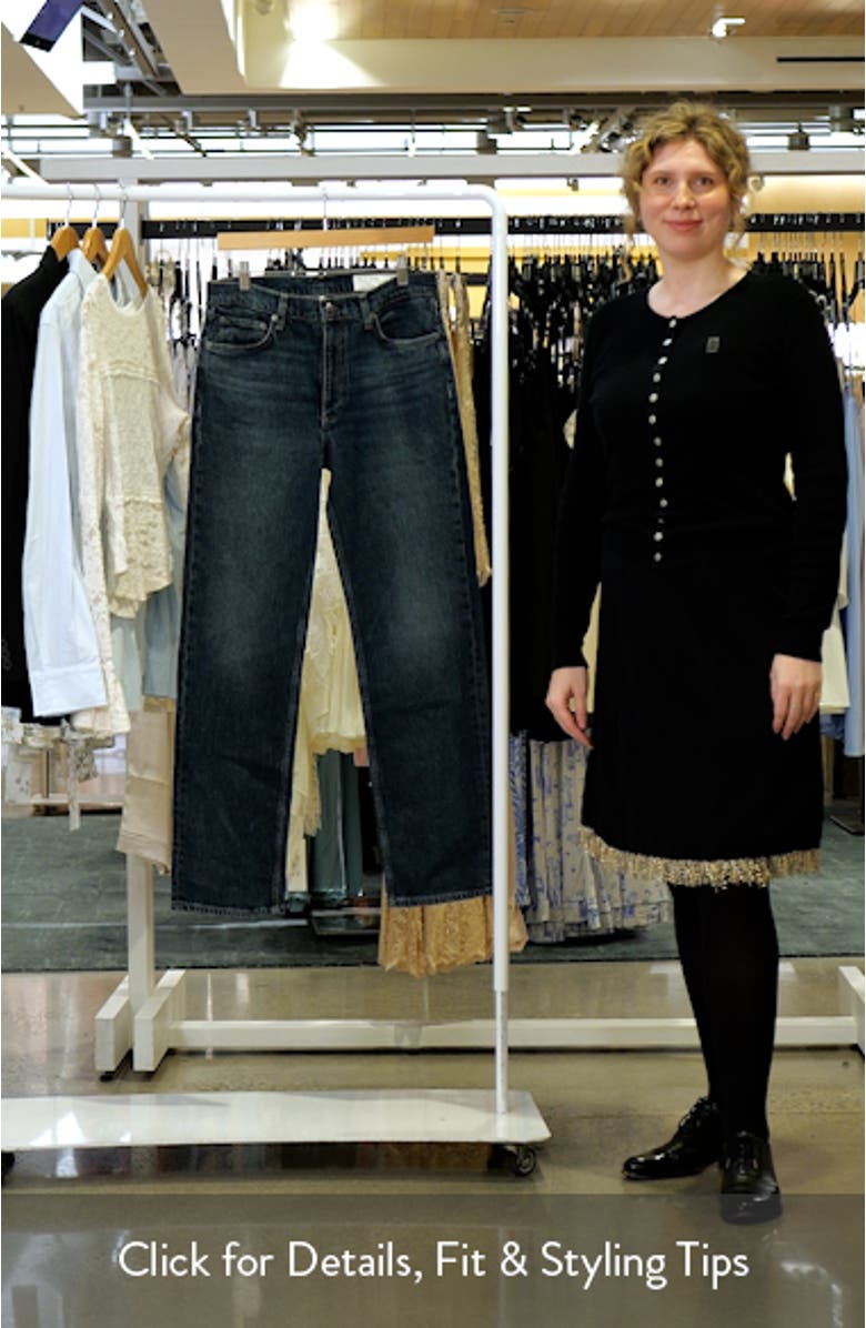 Harlow Mid Rise Straight Leg Jeans, sales video thumbnail