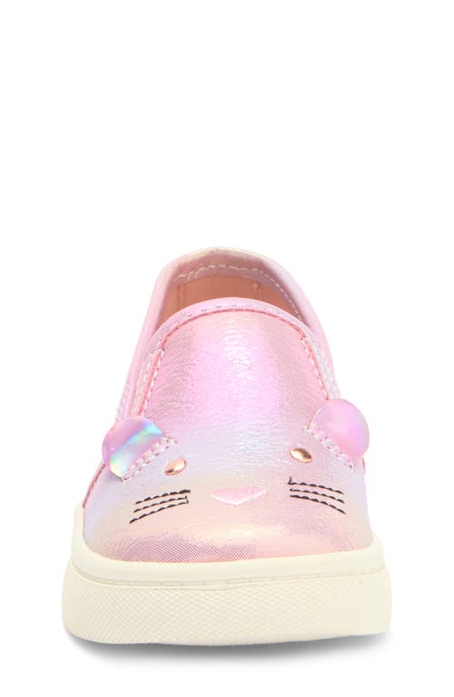 Harper Canyon Kids' Perrie Critter Sneaker In Pink