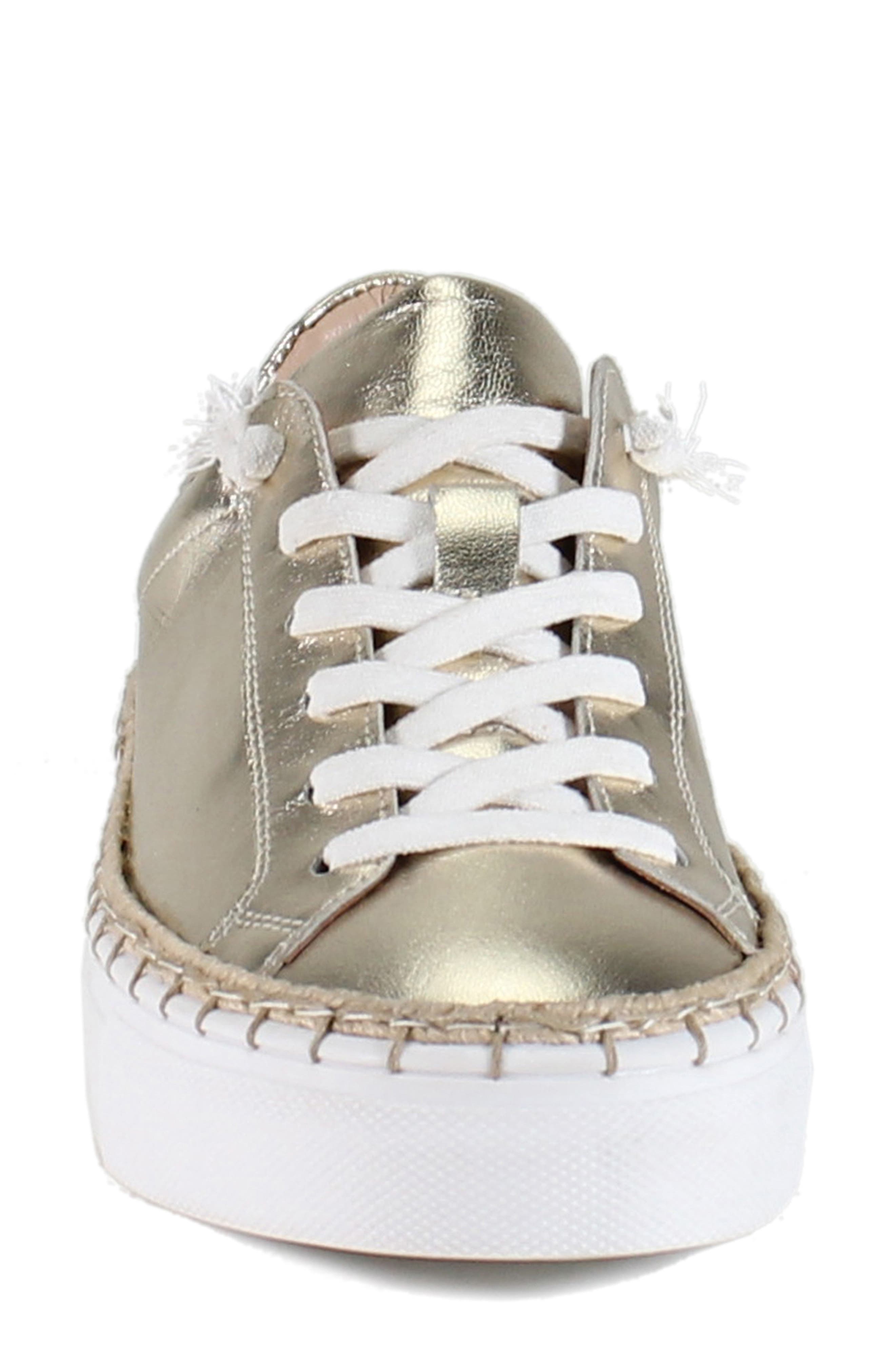 Em Belish Sneaker, Alternate, color, LIGHT GOLD