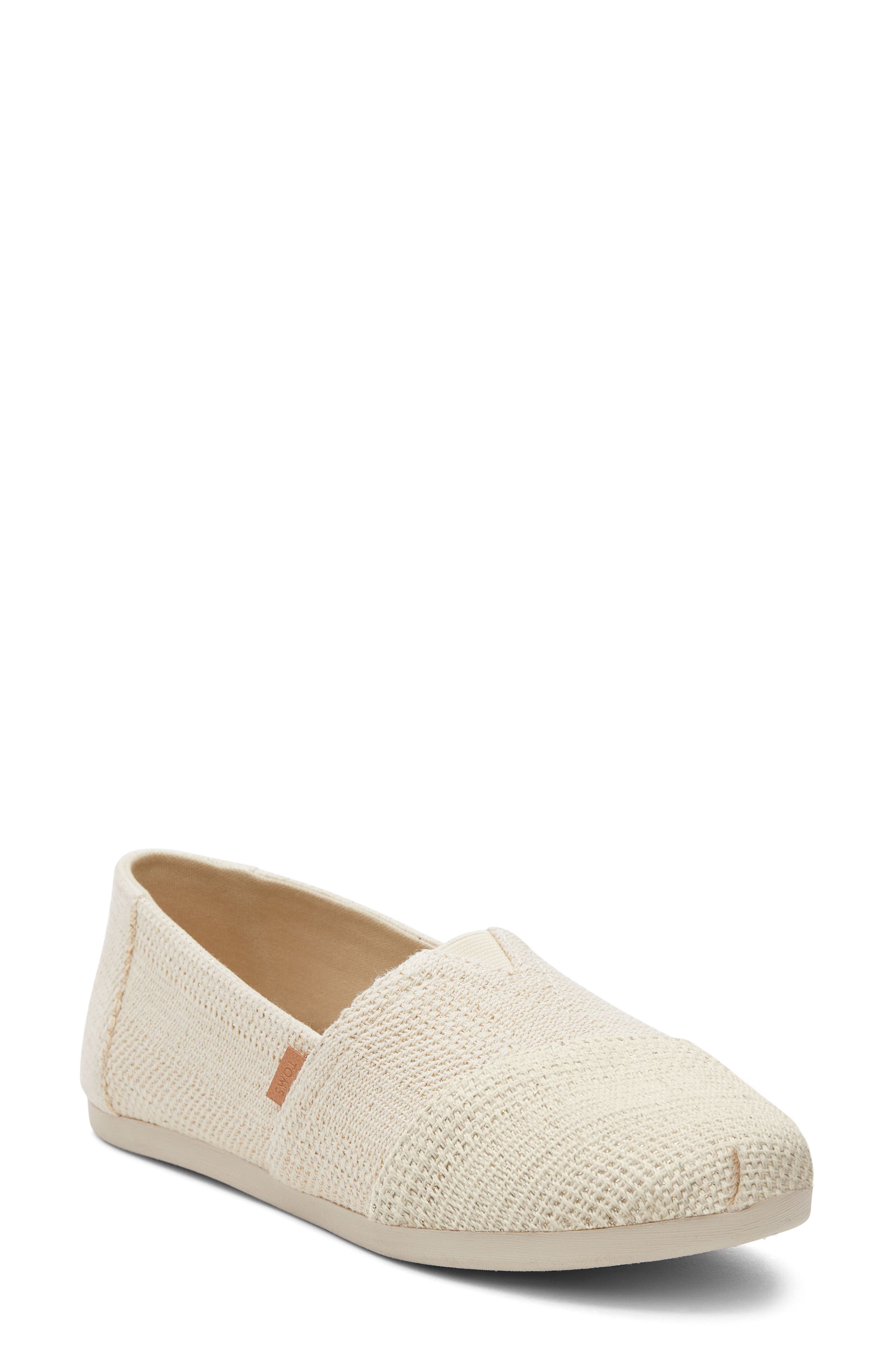TOMS Alpargata Slip-On, Main, color, Natural