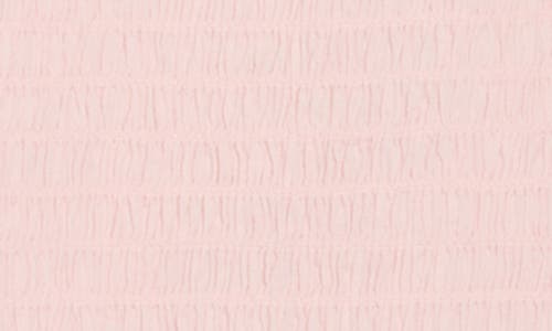 Free People Iyla Smocked Minidress In Pink