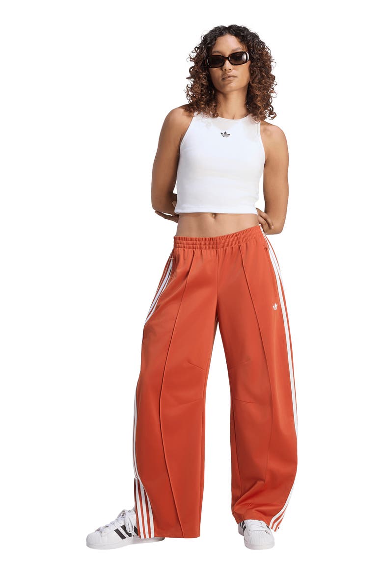 Adicolor FB Barrel Track Pants, Alternate, color, VERMILLON