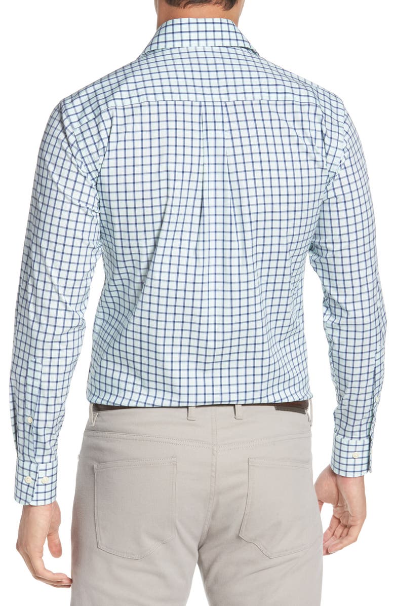 Peter Millar Crown Comfort Check Sport Shirt, Alternate, color, 