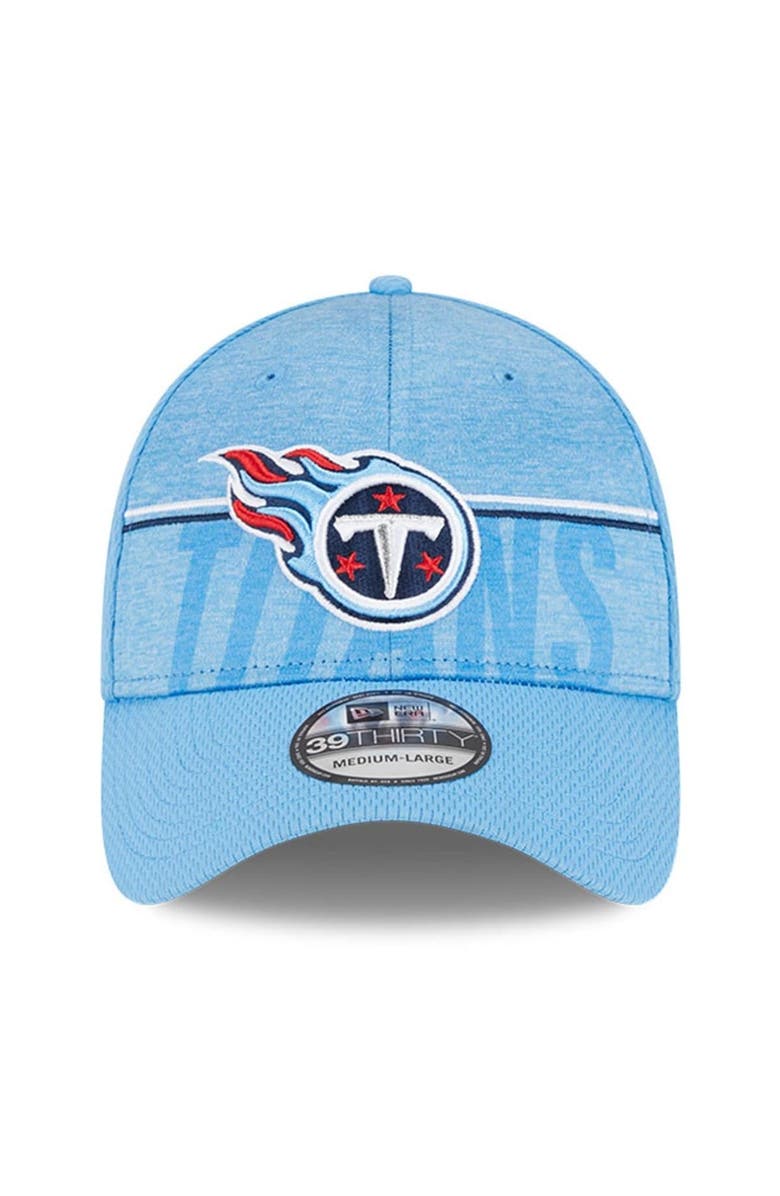 New Era Men's New Era Light Blue Tennessee Titans 2023 NFL Training Camp 39THIRTY Flex Fit Hat, Alternate, color, Light Blue