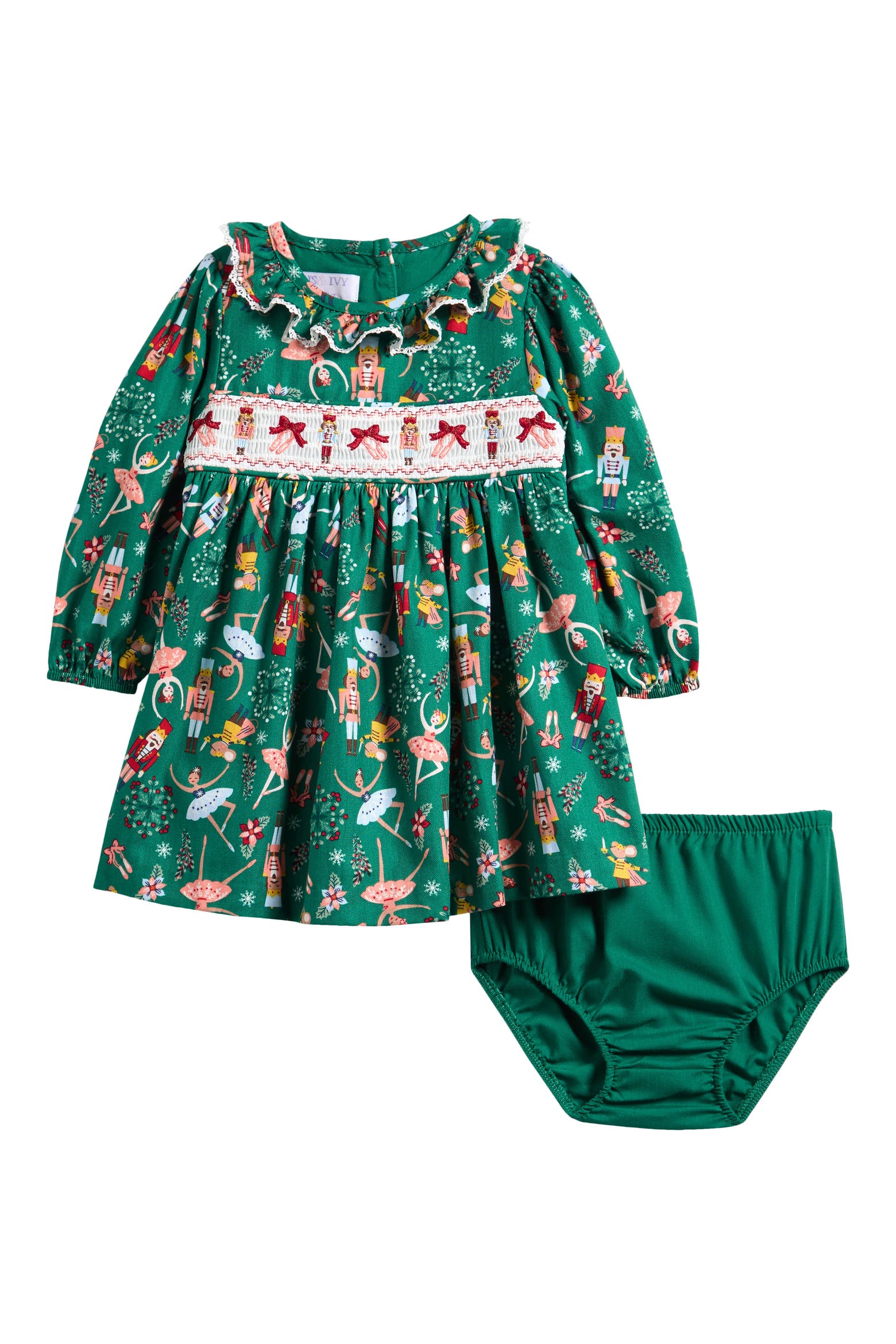 Dress Rassh Iris & Ivy Nutcracker Smocked Dress (Women) | Nordstromrack