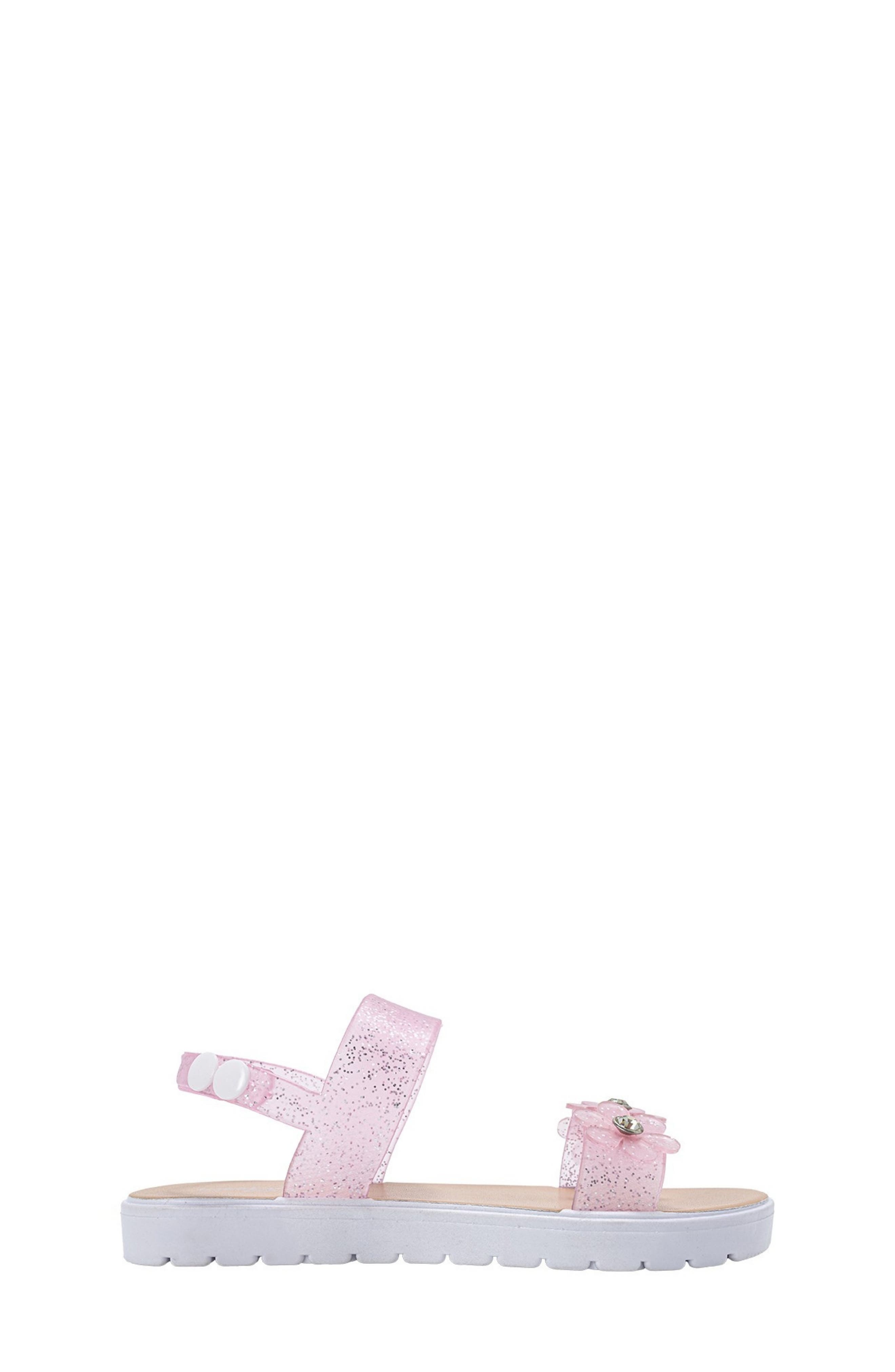 Mimi 3D Flower Sandal, Alternate, color, BLUSH