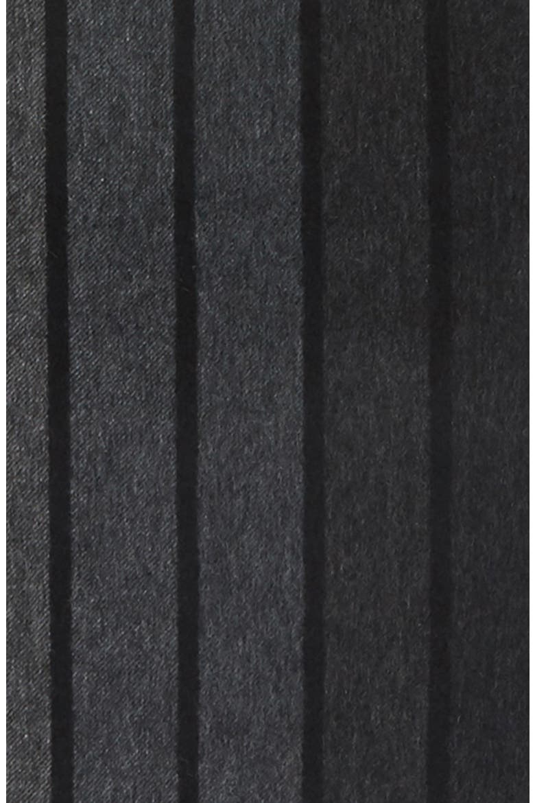 Stripe Cashmere Scarf, Alternate, color, BLACK VERTICAL STRIPE