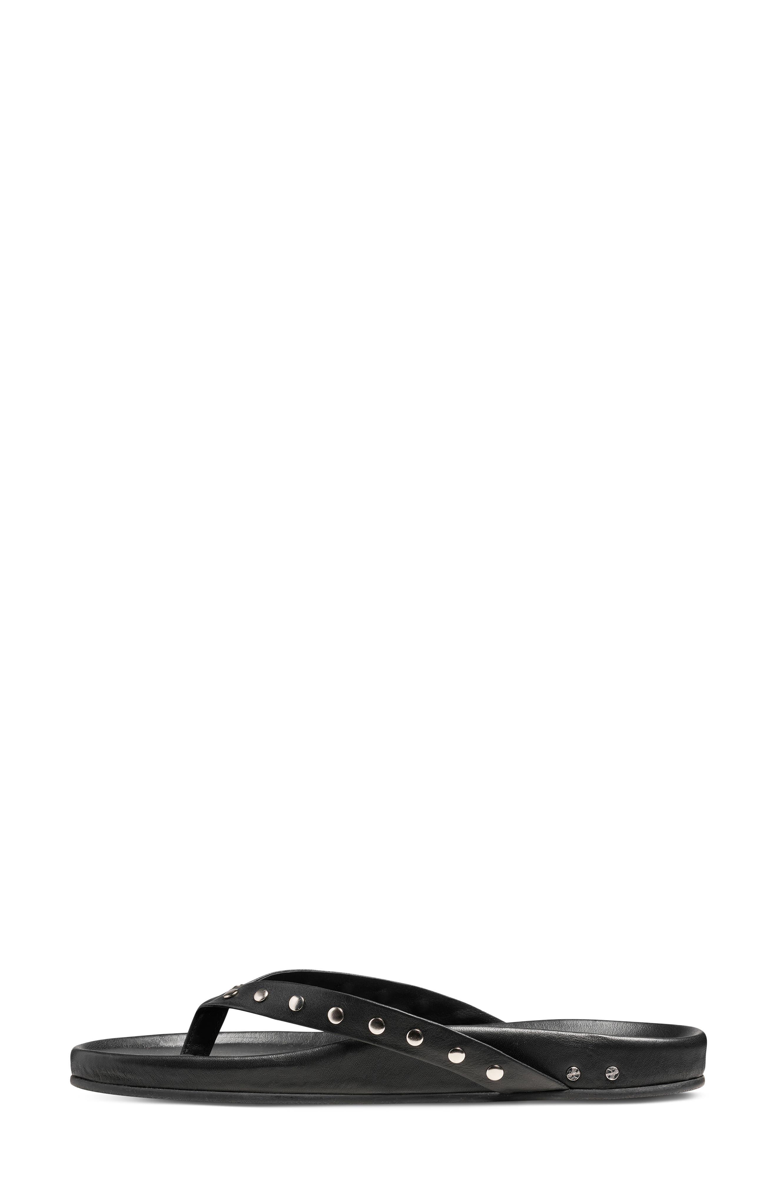 Beek Tringa Flip Flop, Alternate, color, Black Silver